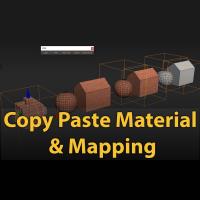 اسکریپت Copy Paste Material and Mapping برای 3dmax