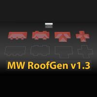 اسکریپت MW RoofGen v1.3 برای 3dmax